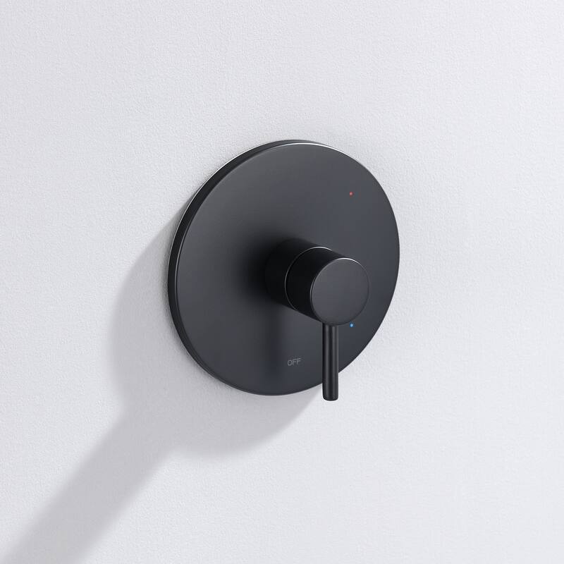 Luxier SS-C02 Single Handle 1-Spray Tub & Shower Faucet with Valve