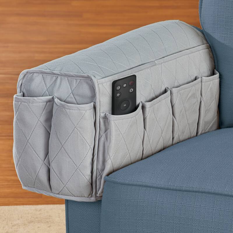 Quilted Multi-Pocket Armrest Organizer - NO SIZE