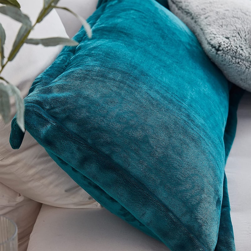 The Original Plush - Coma Inducer® Oversized Comforter Set - Deep Lagoon Blue