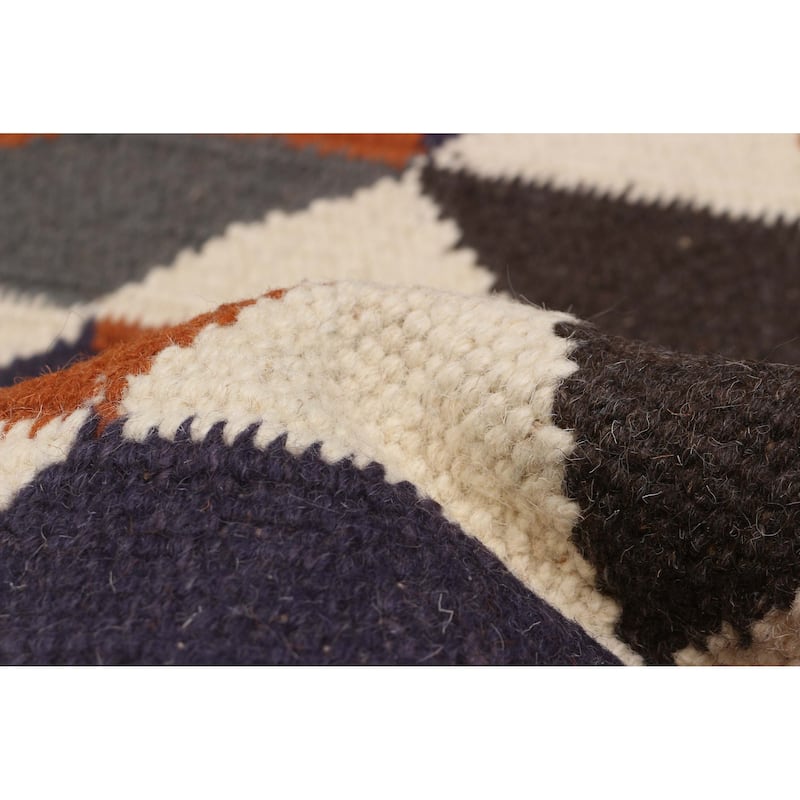 Ankara Cream Kilim 5'2" x 7'9" - 5'2 x 7'9