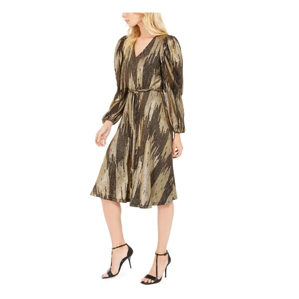 gold dress size 14