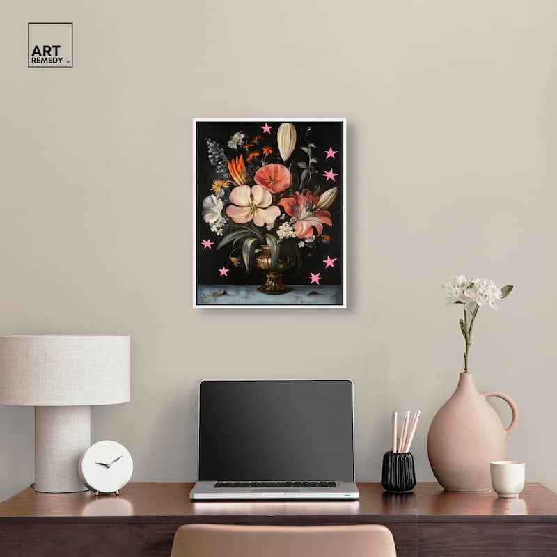 TANY's Floral Universe I Canvas by Art Remedy