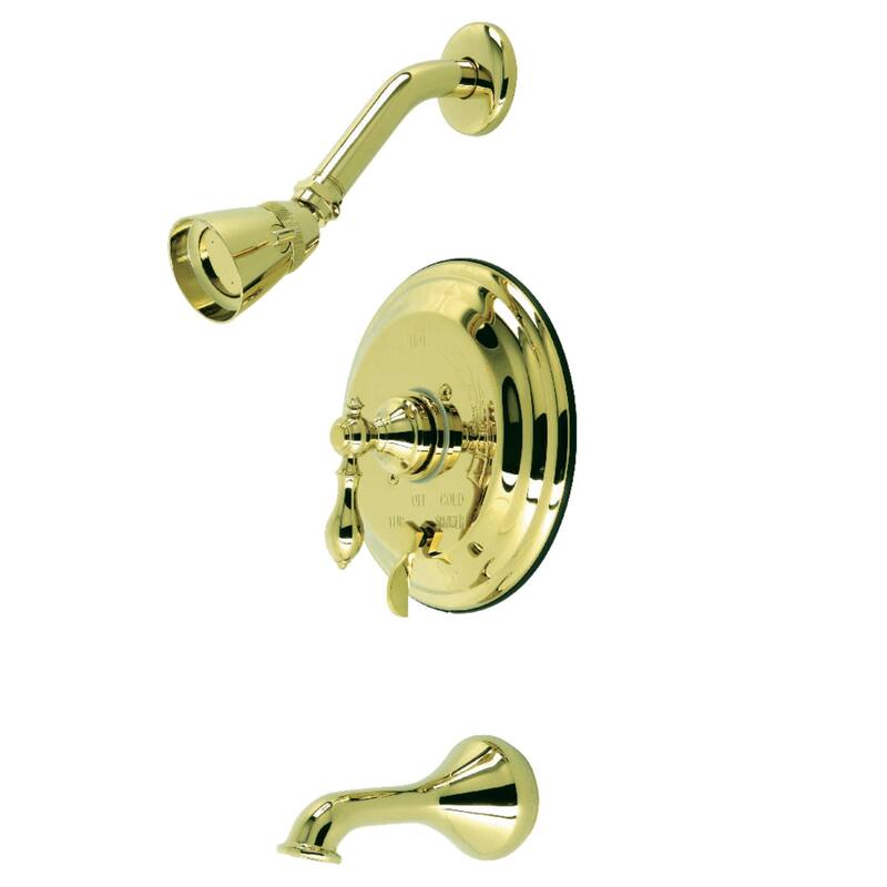 Kingston Brass American Classic Tub and Shower Trim Package With 1.8