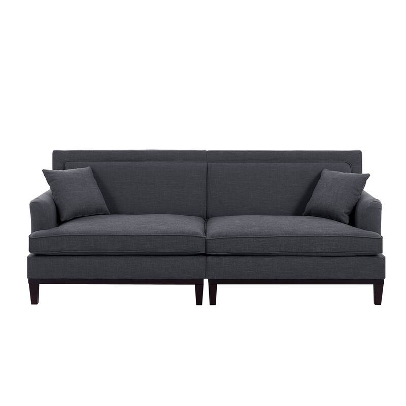 Living Room Sofas Couches with Sinuous Springs Loveseat Polyester