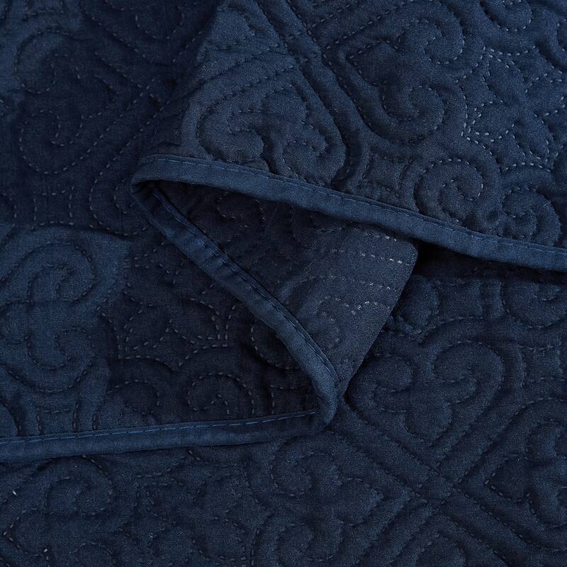 HLC.ME Lorenzo - 3 Piece Size Quilt Set, Lightweight Bedspread Coverlet Set.
