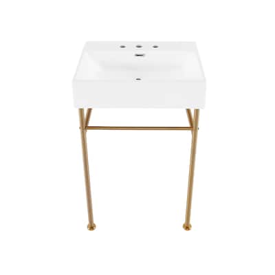 Swiss Madison SM-CS721-3 Claire 23-5/8" Rectangular Ceramic Console