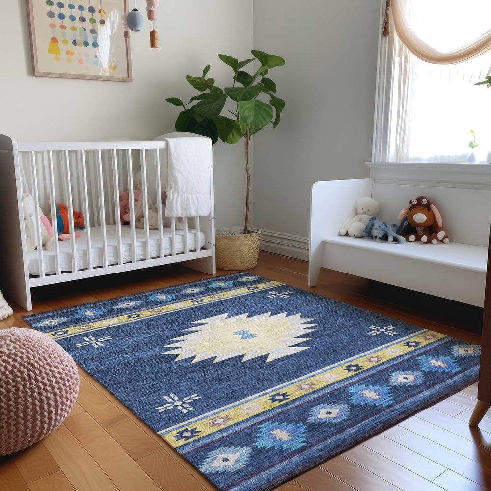 Premium Washable Super Soft Boho Tribal Mayfield Rug