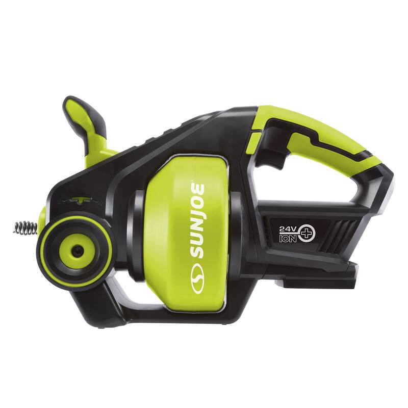 Sun Joe 24V iON Cordless Automatic Drain Auger,Tool Only - 25-ft