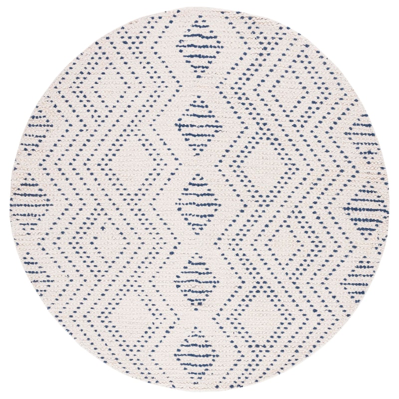 SAFAVIEH Handmade Natura Oriane Geometric Wool Rug