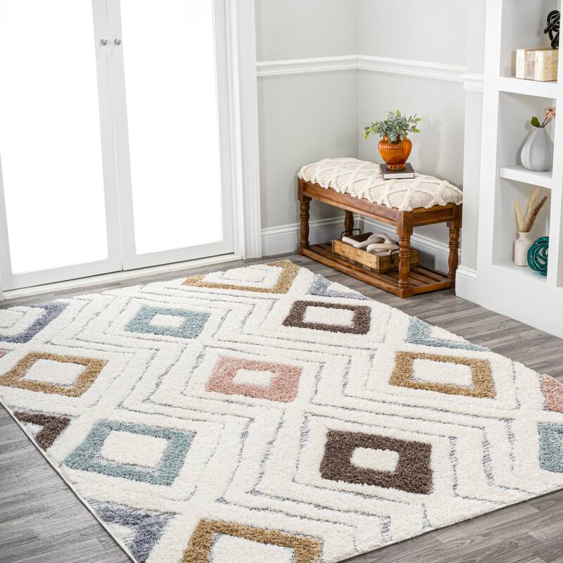 JONATHAN Y Aziza Beach Strie' Striped Area Rug