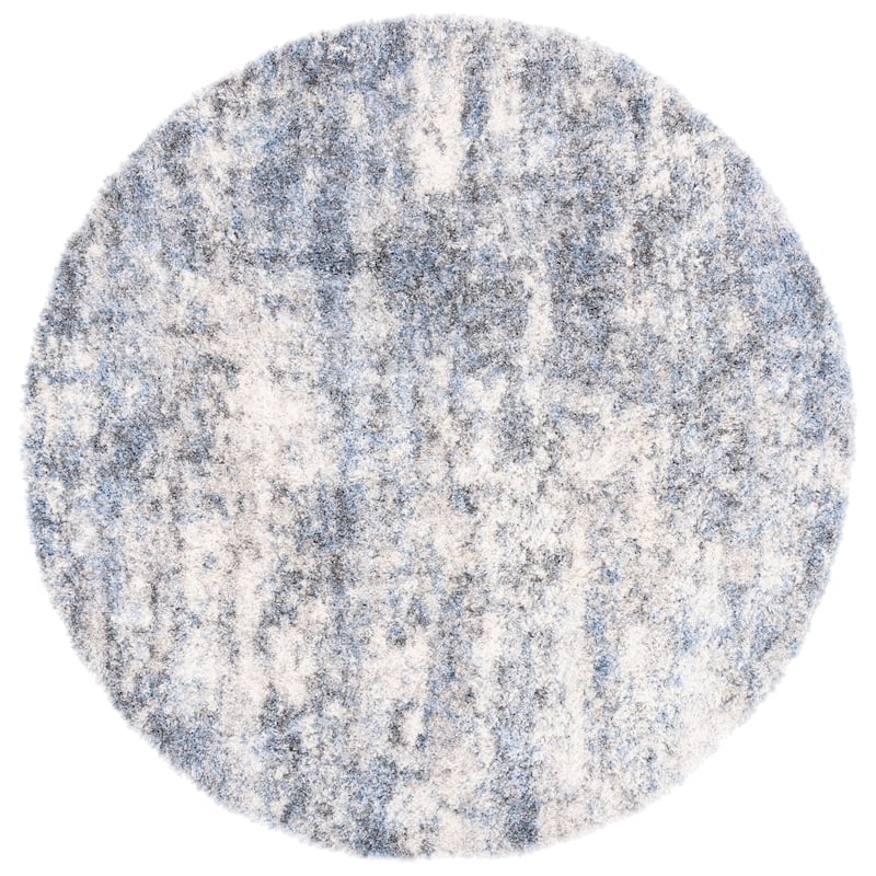 SAFAVIEH Berber Shag Yasumi Abstract 1.25-inch Thick Rug