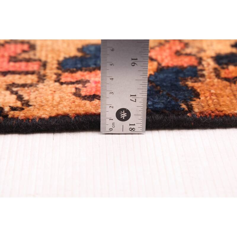 ECARPETGALLERY Hand-knotted Antalya Vintage Copper Wool Rug - 4'2 x 8'0