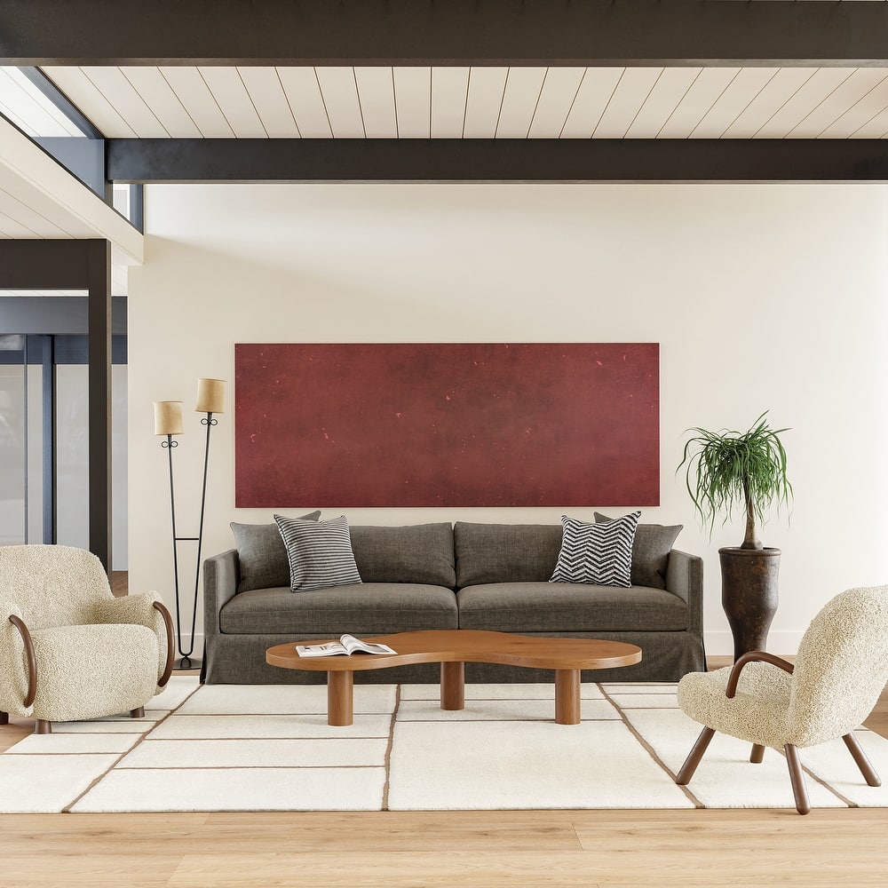 Brega Geometric New Zealand Wool Area Rug