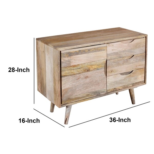 Mango wood shop buffet sideboard