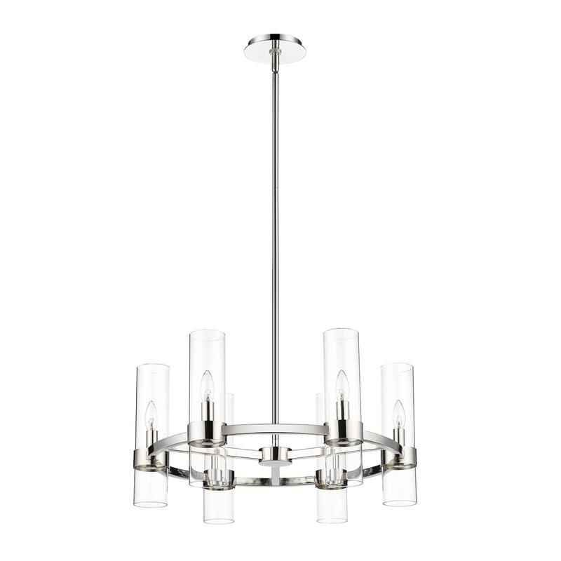 Bellevue ZCH66053 Conway 6 Light 26" Wide Taper Candle Style
