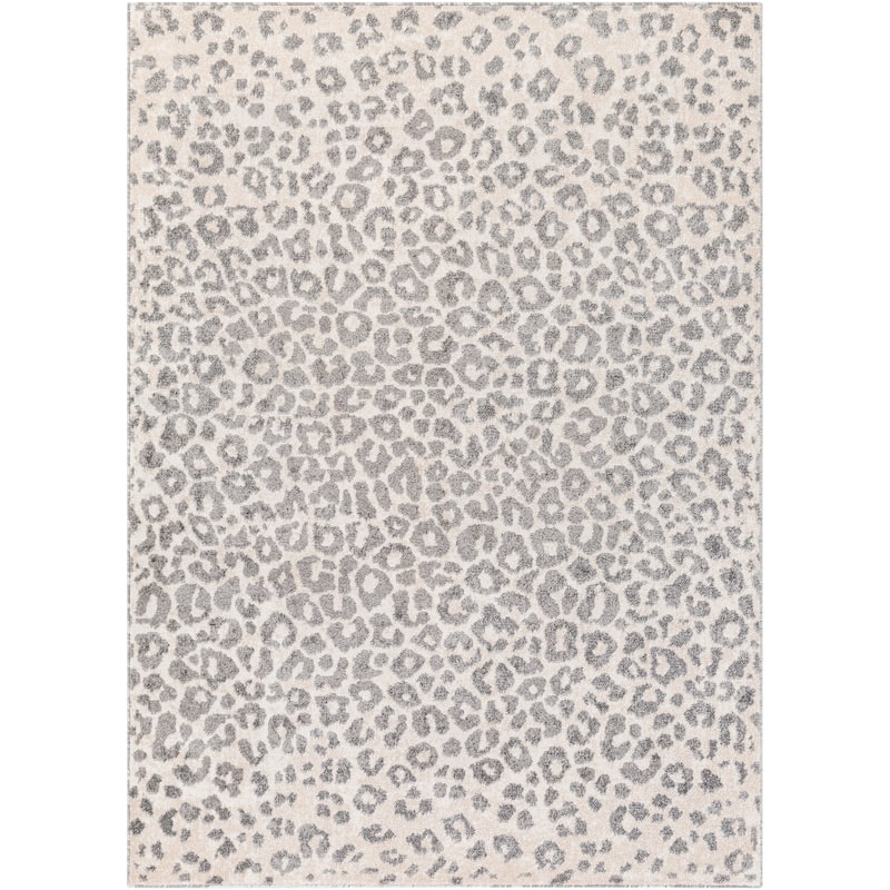 Livabliss Moodie Modern Leopard Print Area Rug