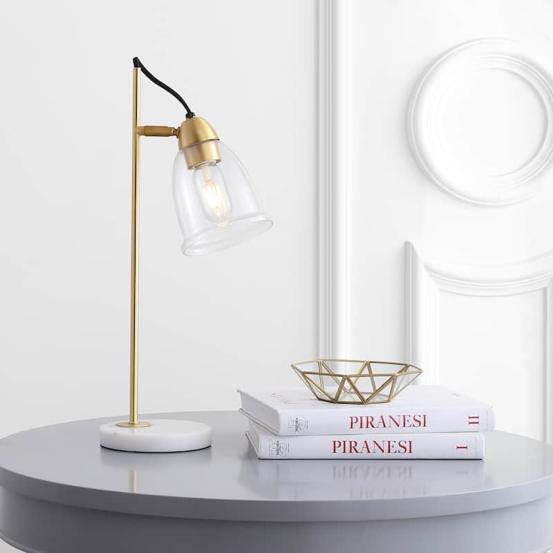 SAFAVIEH Lighting 22" Gibson Table Lamp. - 12"W x 6"D x 22"H