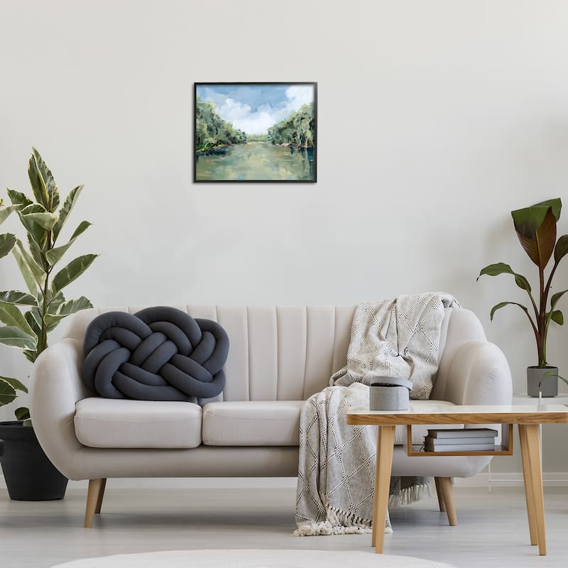 Stupell Serene Reflective Nature Framed Giclee Art Design By Meredith Howse