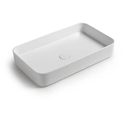 WS Bath Collections Mood BL 65.40 Mood 25-5/8" Rectangular Ceramic