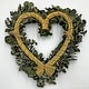 preview thumbnail 6 of 9, Preserved Real Eucalyptus Heart Wreath 14” Green Valentine’s Day Decorative Heart Wreath for Door, Wall, or Home Décor