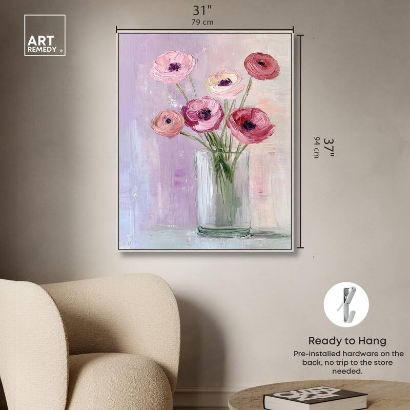 Glass and Grace Canvas by Art Remedy