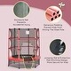 preview thumbnail 2 of 7, Trampoline with Enclosure Net, Springless Design, Safety Pad and Steel Frame