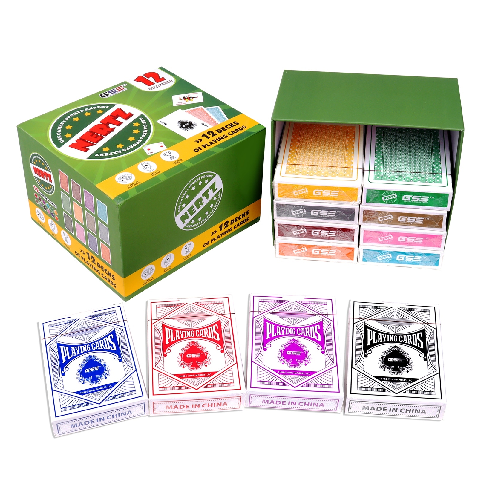 GSE-Nertz-Card-Game-Set,-Multi