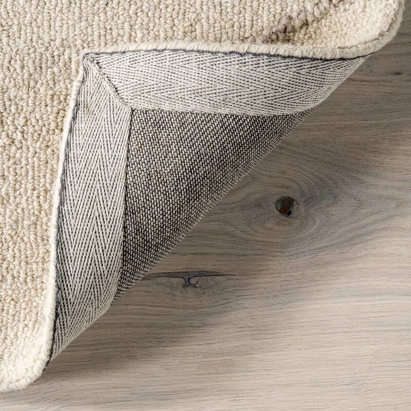 Mulholland Textured Wool Area Rug Area Rug