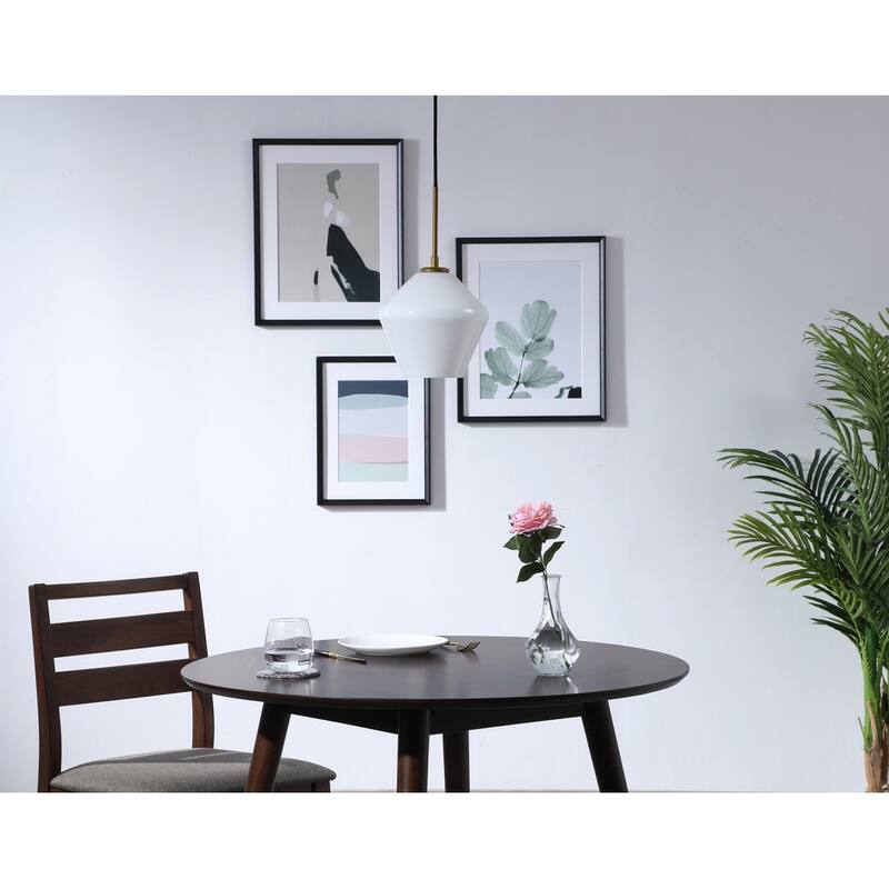 Gerald 1-Light Glass Pendant