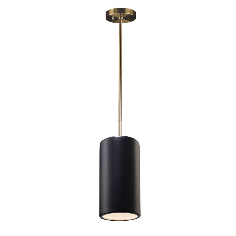Justice Design Group Large Cylinder Pendant - Rigid Stem