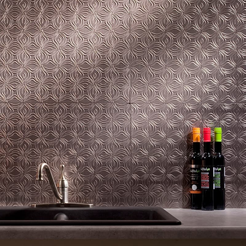 FASÄDE Lotus Decorative Vinyl Backsplash Panel
