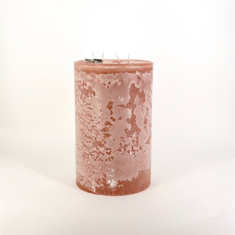 Pillar 4-Wick Super Candle 7.5"x11.8" Brique- ST - Brique
