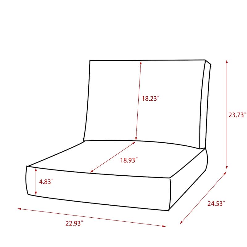 Sunbrella Seat Cushion Waterproof Patio Furniture Cushion