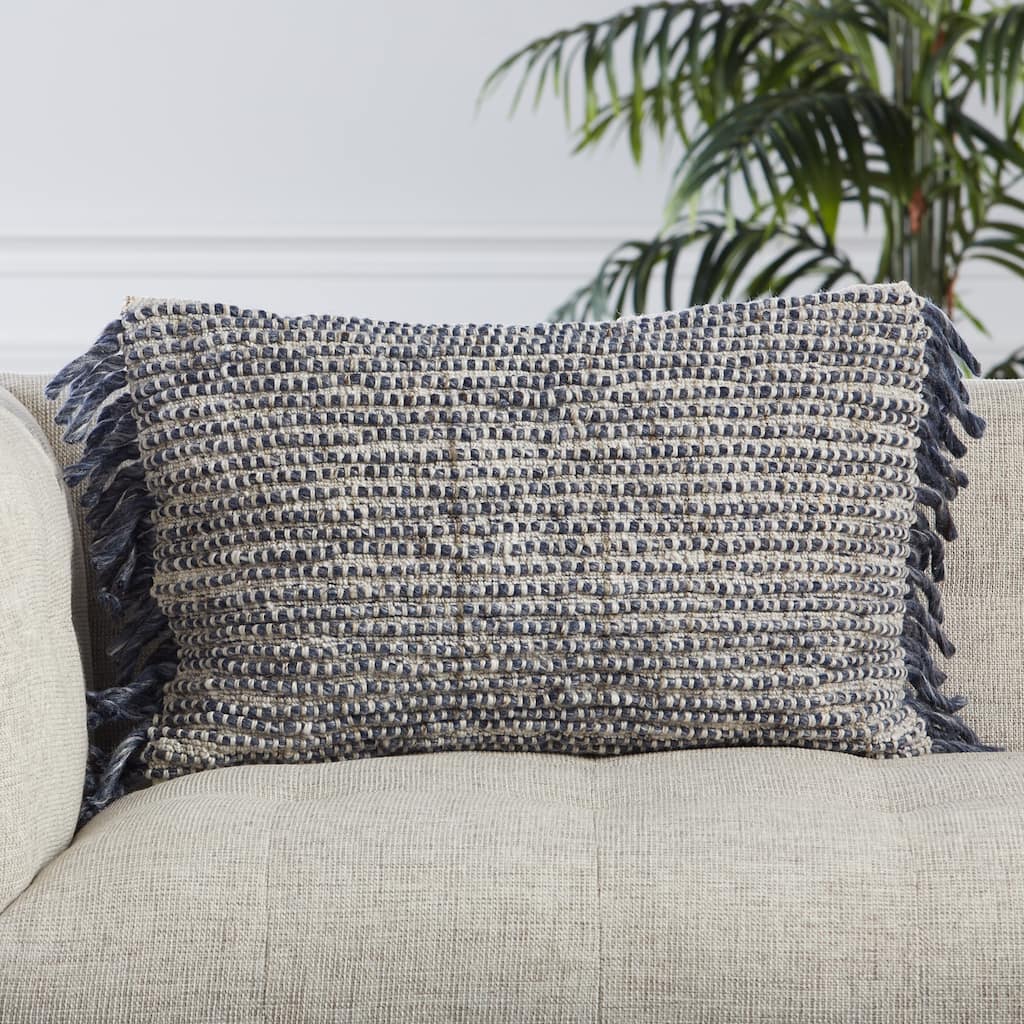 Agnes Textured Lumbar Pillow