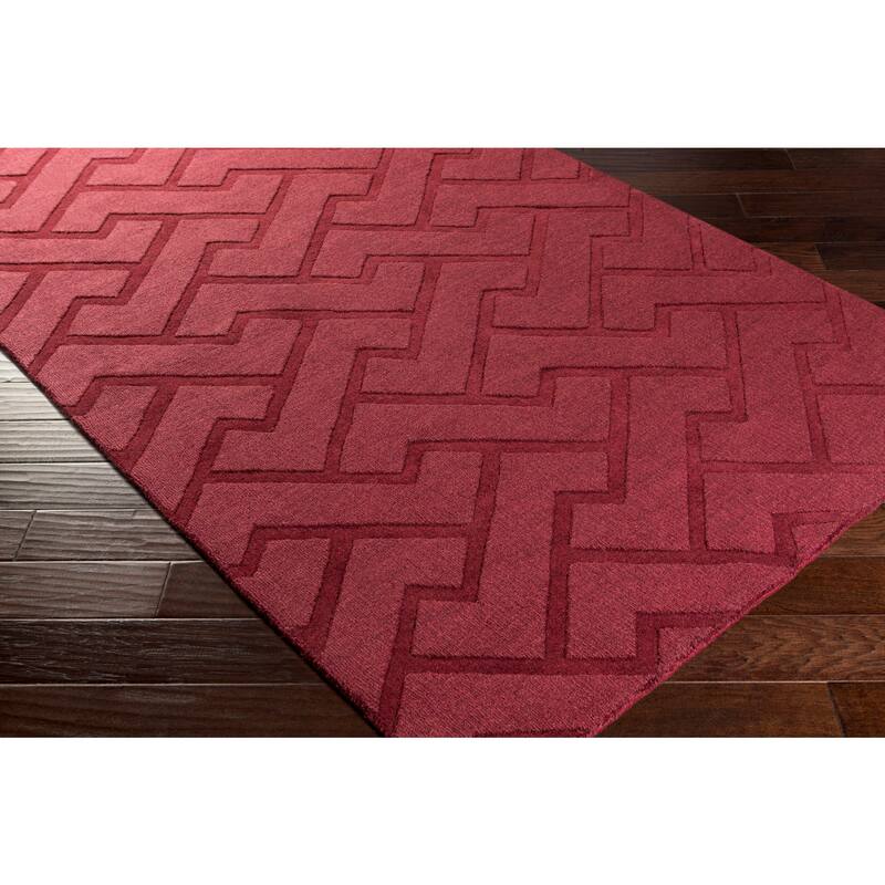 Hand-Loomed Ridgeway Wool Area Rug