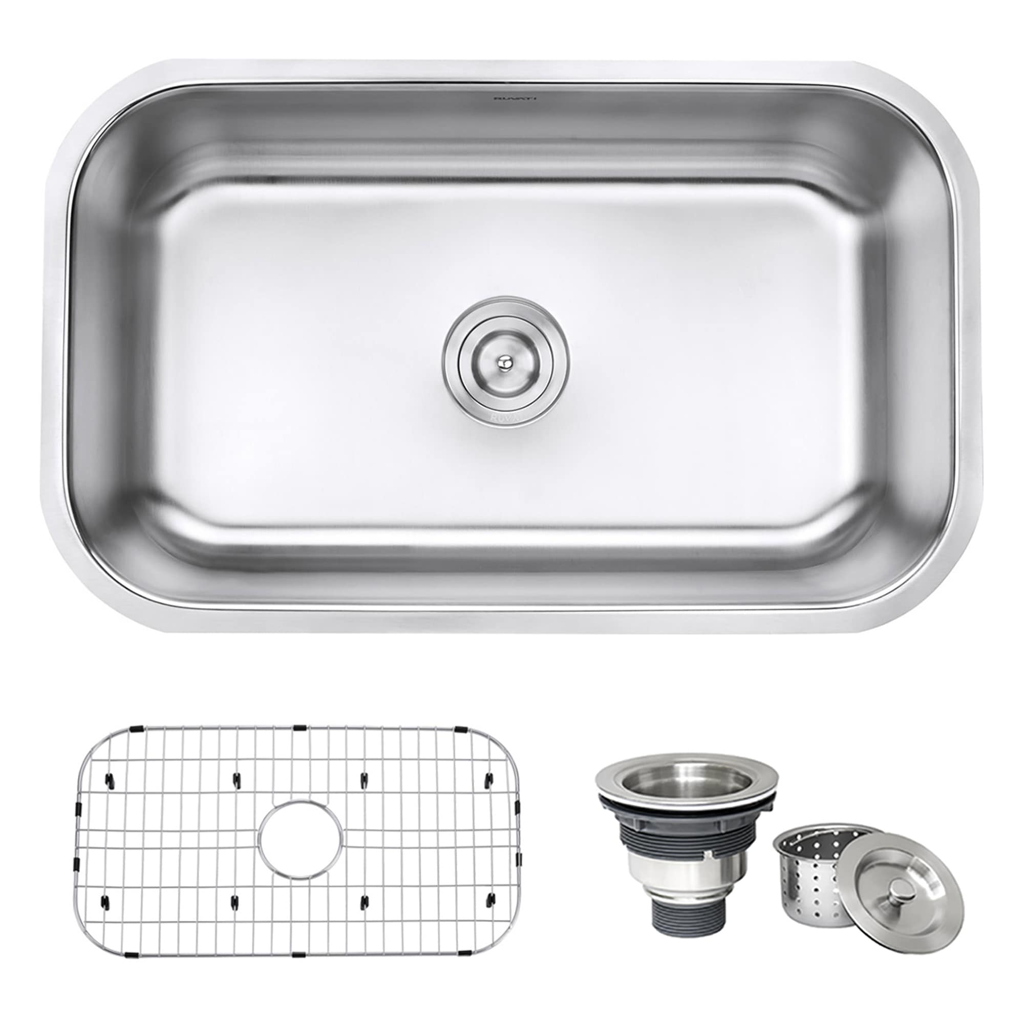 30 in undermount sink