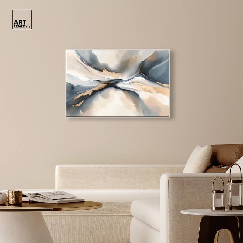Dynamic Swirls I Canvas by Art Remedy