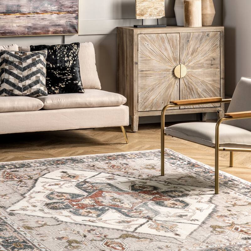 Nuloom Retta SplashGuard Machine Washable Area Rug