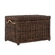 preview thumbnail 3 of 70, happimess Jacob 30" Wicker Storage Trunk