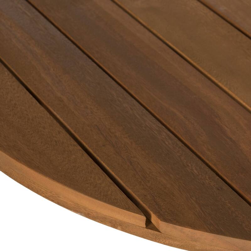 SAFAVIEH Outdoor Shile Round Table - 35Wx35Dx29H