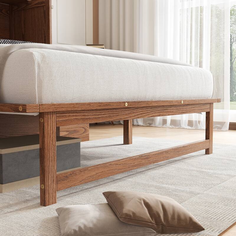 Solid Pine Murphy Cabinet Bed