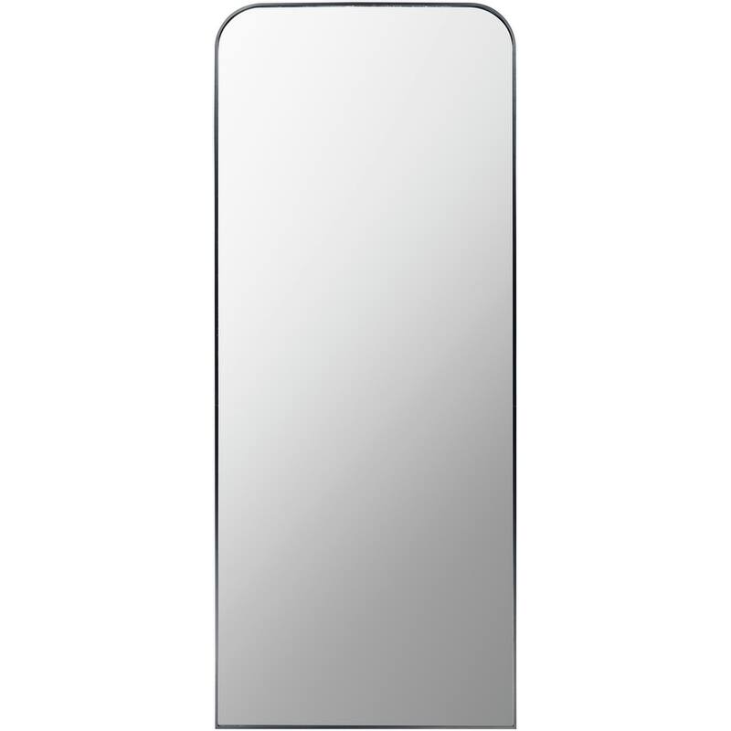 Livabliss Aranya Modern Aluminum Full Length Squared Arch Mirror - 28"H x 67"W x 1.1"D