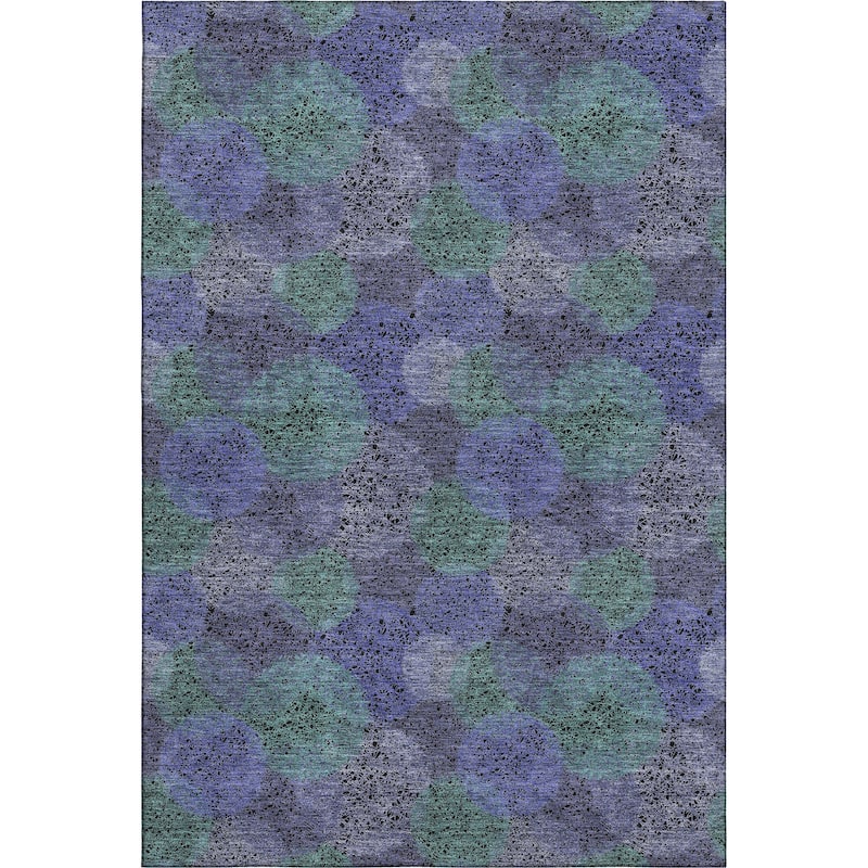 Premium Washable Super Soft Modern Sphere Mayfield Rug