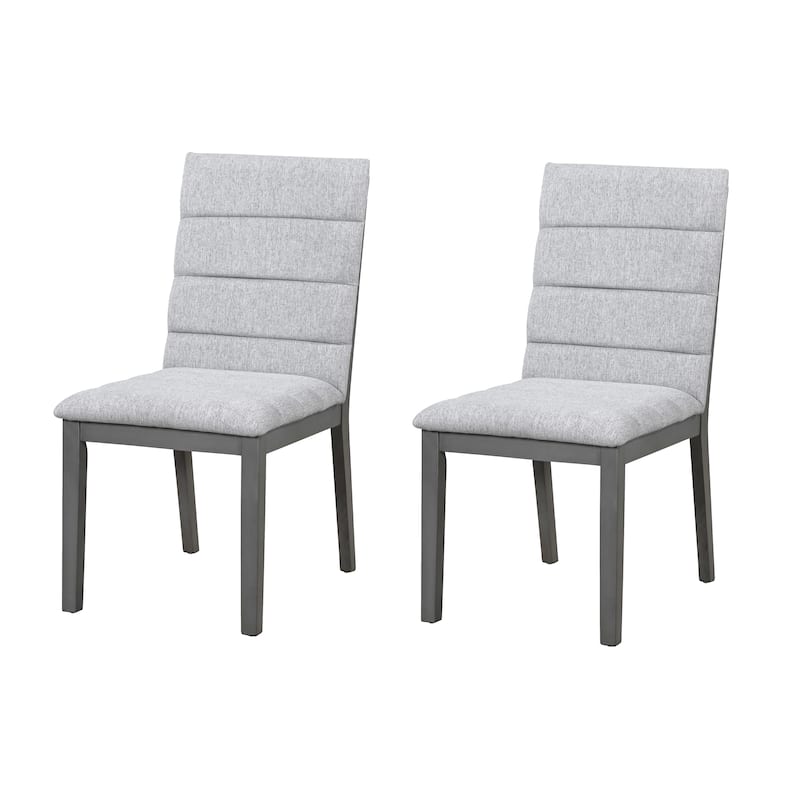 Tufted Upholstery Modern Dining Chairs Set of 2 - Stylish Comfort for Every Space