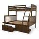 preview thumbnail 11 of 39, Somette Claire Bunk Bed with Storage Drawers and Tray (Mattresses Not Included)