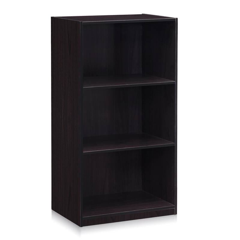Porch & Den Chrystie Basic 3-shelf Bookcase
