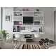 preview thumbnail 4 of 24, Set of 2 Plastic Eiffel Molded Shell Retro Dining Chairs Accent For Living Room Kitchen Chrome Desk Designer Office