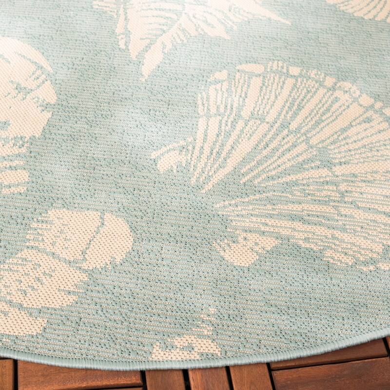 SAFAVIEH Courtyard Morvyn Indoor/ Outdoor Waterproof Patio Backyard Rug