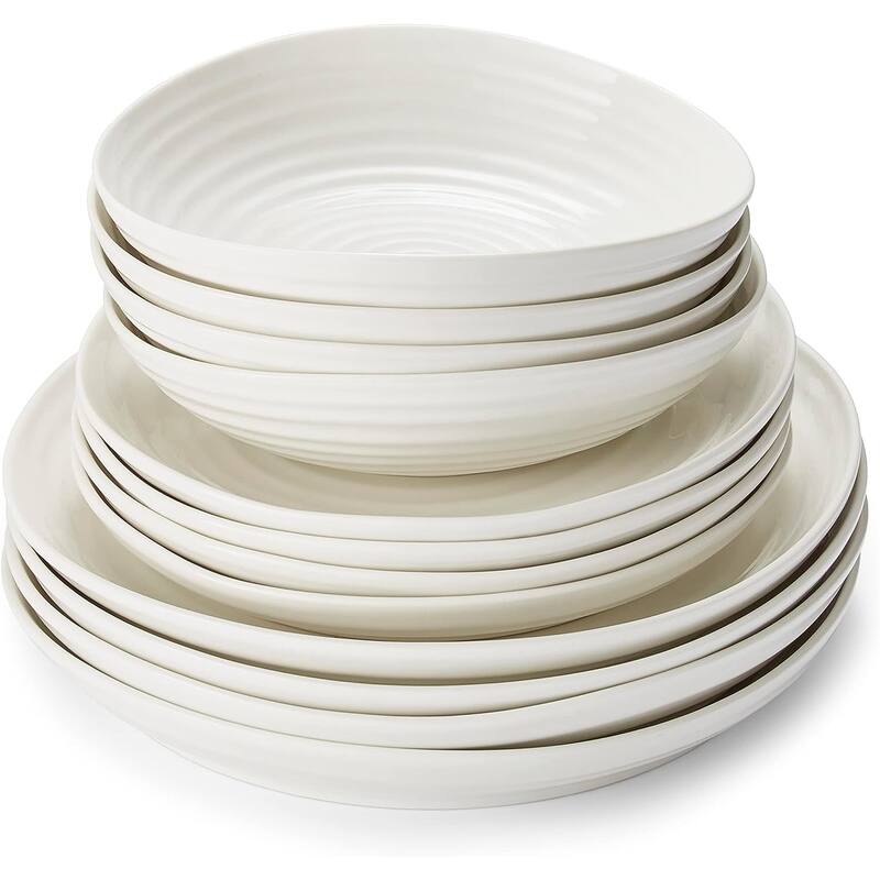 Portmeirion Sophie Conran 12 Piece Coupe Set Elegant