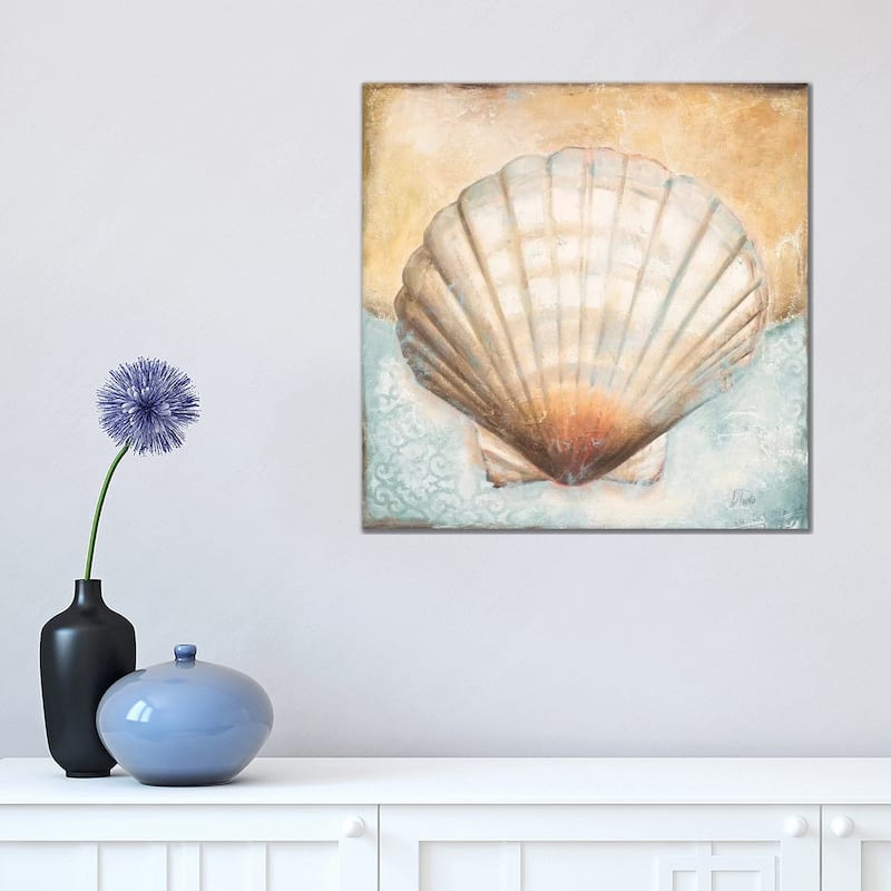 iCanvas "Seashell Collection III" by Patricia Pinto Canvas Print - 18x18x1.5